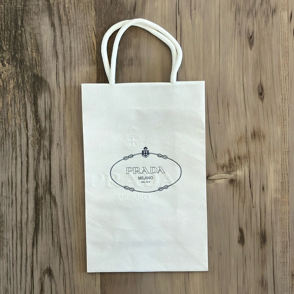 Prada gift bag